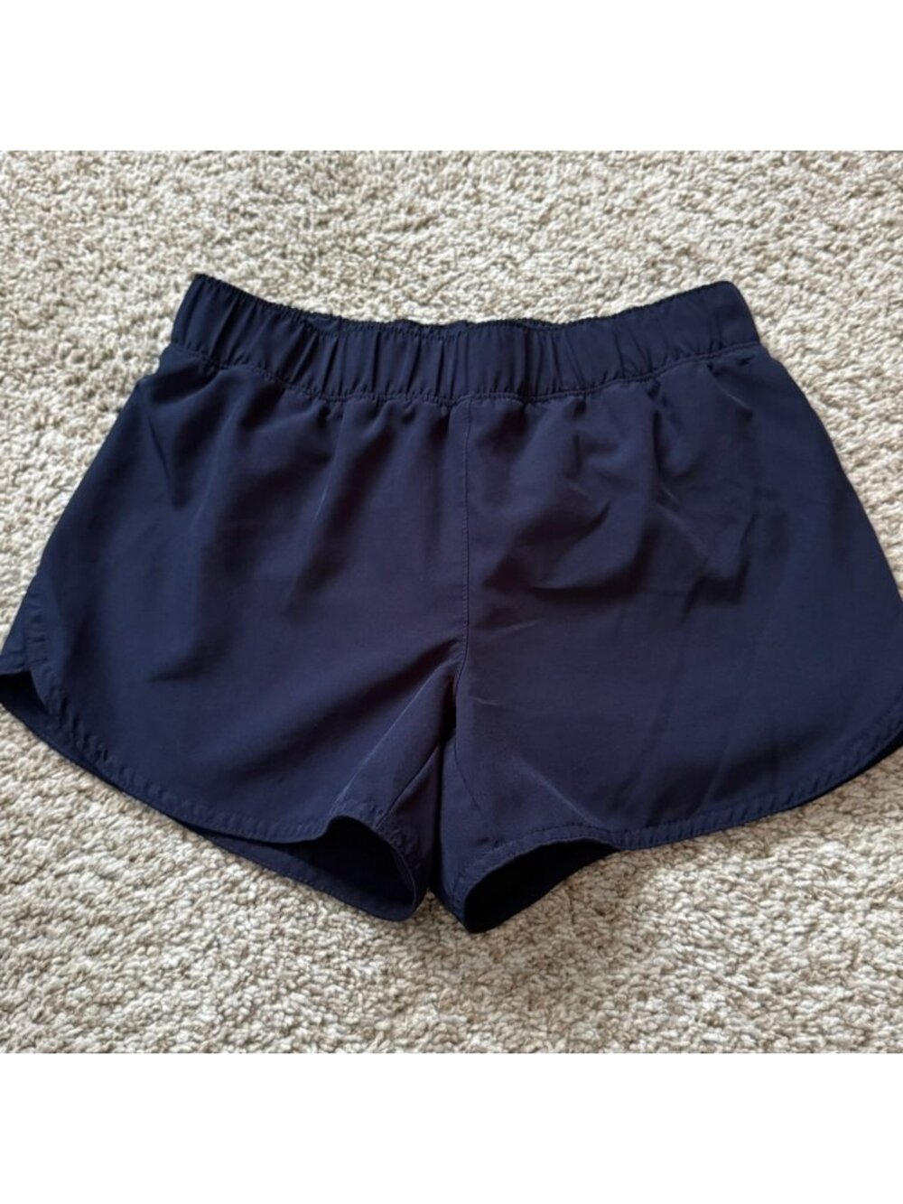 Old Navy Active Athletic Shorts Boys L (10-12) Navy Blue Go-Dry Cool